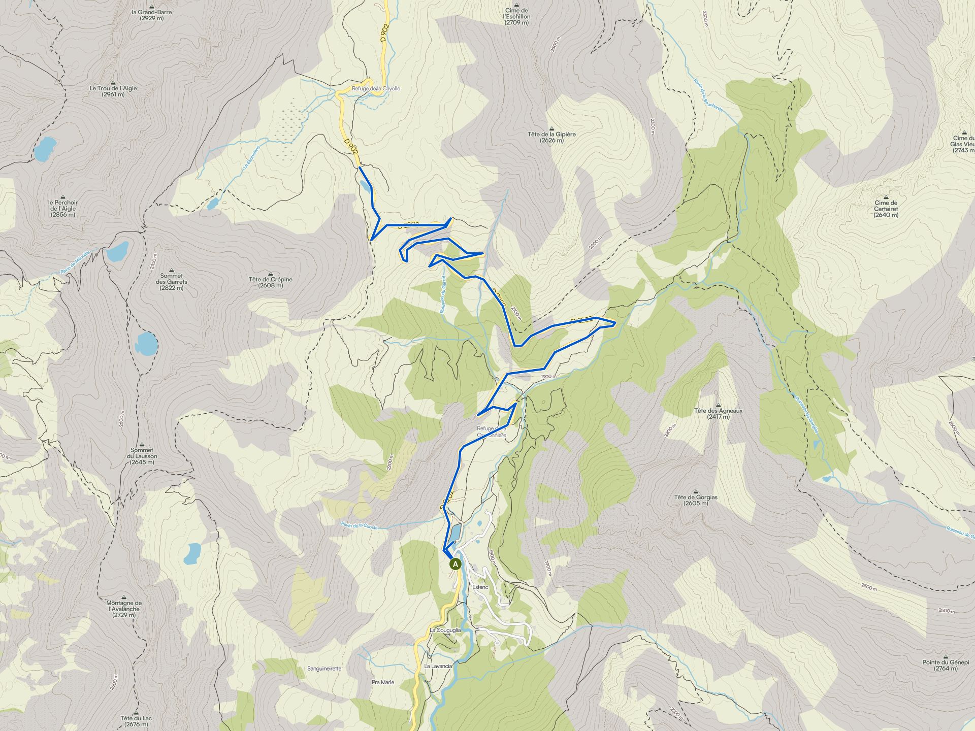Die schönsten Radtouren rund um Den Lac D'Allos | Komoot